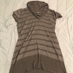 Extya Touch, gray, sweater dress, size 1x